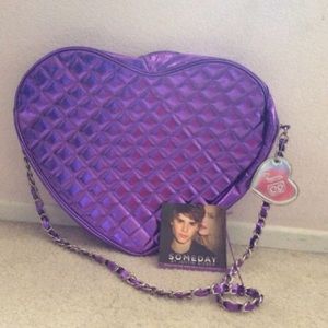 Justin Bieber Someday Purple Purse